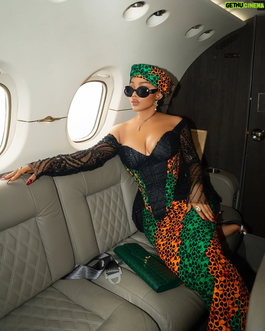 Toke Makinwa - 123.4K Likes - Back in Lagos and a quick dip into Uyo to support @iniedo