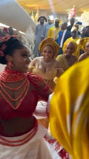 Tonto Dikeh Instagram - Chioma doing her first dance @thechefchi ❤️

#chivido #chivido2024 #chivido24