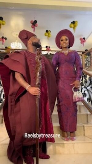 Tonto Dikeh Instagram - It’s official meet “The Adeleke’s” @davido and @thechefchi 👩‍❤️‍👨❤️

#chivido24 #chivido2024 #chivido