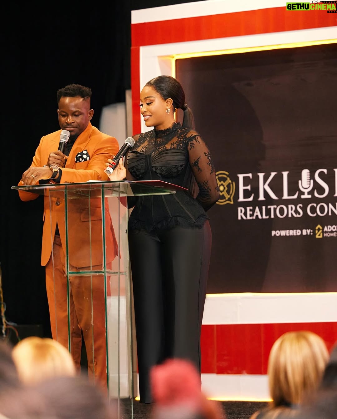 Uche Montana - 212.1K Likes - The Most reliable real estate company @adozillionhomes called & I answered !!!
Another successful realtors conference executedšš¼