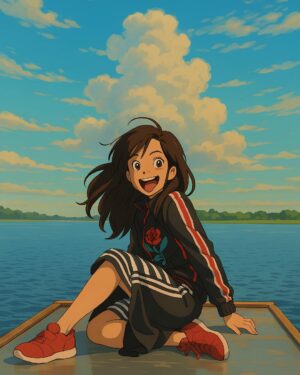Vanessa Terkes Instagram - ¡Yo en cada una de mis facetas al estilo Studio Ghibli! 🇯🇵✨💕 Con una sonrisa y disfrutando la vida 🫶🏻

#StudioGhibli #IA #animacion #tendencia #InteligenciaArtificial #trend #vanessaterkes #Peru