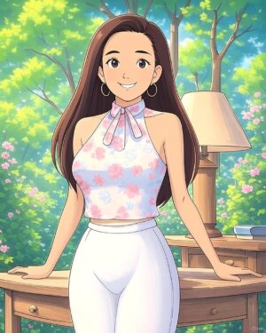 Vanessa Terkes Instagram - ¡Yo en cada una de mis facetas al estilo Studio Ghibli! 🇯🇵✨💕 Con una sonrisa y disfrutando la vida 🫶🏻

#StudioGhibli #IA #animacion #tendencia #InteligenciaArtificial #trend #vanessaterkes #Peru