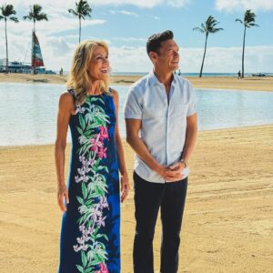Vanna White Instagram - Keeping the aloha alive after Idol with another week in paradise—this time with @WheelofFortune 🌴🌊 Tune in all week long for Hawaiian Vacation Week!