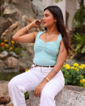 Varsha Kaveri Instagram - Living proof that happiness is a choice 🩵

#varshakaveri