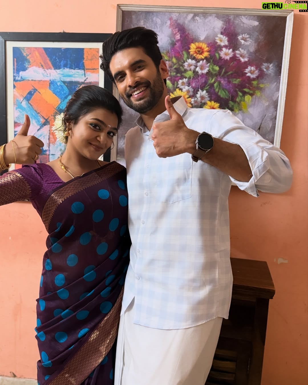 Varshini Suresh - 65.7K Likes - Our last & final as Ragbi.!❤️🧿
Thank you @vijaytelevision ✨
#photography #photooftheday #varshini #vijaytv #prem #varshinisuresh #instagood #instadaily #instalike #instamood #instagram #viral #trending #ragbi #raghavabi #love #fyp #vijaytvserial #tamilserial #ootd #outfitoftheday #insta #neenaankaadhal #neenaankadhal #vijaytelevision
