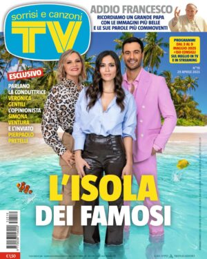 Veronica Gentili Instagram - «Vogliamo far emergere l’umanità delle persone. La grande chance è poter togliere ai concorrenti l’armatura della notorietà e scoprirli in quanto persone» 🏝️  Dal 7 maggio @veronicagentili sarà alla conduzione della nuova edizione de @isoladeifamosi su Canale 5: «Porterò la mia curiosità verso le persone e quello che succede nella loro testa, anima, cuore e spirito».

Insieme alla giornalista ritornerà @simonaventura: «Sono l’unica la ondo che ha fatto tutti e tre i ruoli: naufraga, conduttrice e ora… opinionista! È un programma imprevedibile e sarò di appoggio». E dall’Honduras l’inviato @pierpaolopretelliofficial: «Sono felicissimo! Ho studiato e so quello che mi aspetta».  Vi aspettiamo domani in edicola ✨ 
📸 @iwanpalombi  #tvsorrisi #tvsorrisiecanzoni #Isoladeifamosi #copertina #Canale5 #Honduras