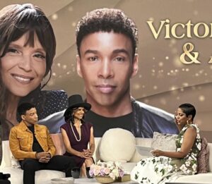 Victoria Rowell Instagram - #AllenPayne and I had a FAB time w/the gorgeous @tamronhall on her talk show 🔥🔥🔥 celebrating our National touring play #JasonsLyric at Brooklyn, NY Kings Theatre April 25, 26 🔥🔥🔥 See you there!!!