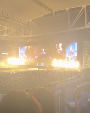 Vincy Chan Instagram - 嗌到把聲沙沙地😂🔥🔥
大師兄Good Show!!! @chefnicookies 🤘🏻🔥🔥🔥❤️❤️❤️ 好正😍

#謝霆鋒進發演唱會 #evolution