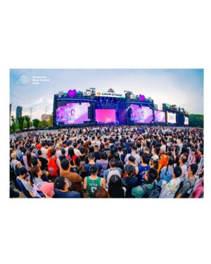 Vincy Chan Instagram - Thank u strawberry music festival !!! 一次過唱曬舊歌和暗黑歌好爽❤️❤️❤️

#strawberryfestival #草莓音樂節
