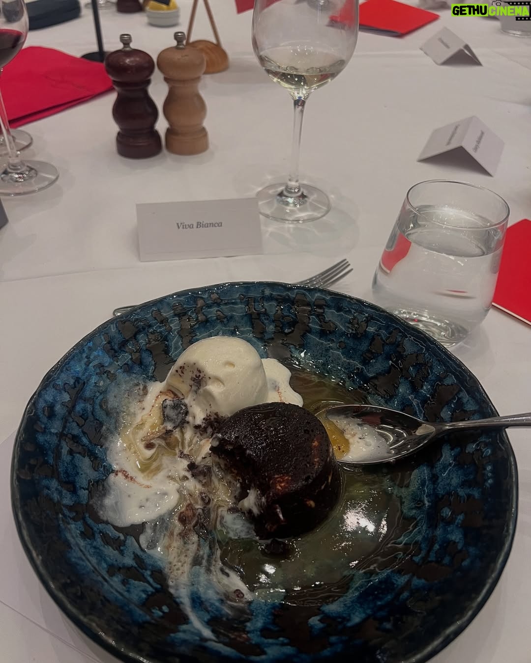 Viva Bianca - 1.4K Likes - 1. When you’re 42 and occasionally feel hot you capture that shit.
2. Three favourite flavours on the one plate. Also luva place card.
3. Fancy private opera performance at a fancy private dinner. Oooh la la.
4. Thoughts?
5. Nearly killed me but project manager proud.
6. Just really loving this faux leather mini vibe.
7. It’s all about the protein and the fibers these day (if ya know ya know).
8. Local.
9. It’s trench season and I’m here for it.
10. Every couple of months I spend a whole day with @alanajholmes who has fabulous bangs, can gasbag with the best of em and does a mean blonde.
11. POV: Slow the fuck down (to myself not the dogs).
12. Citizen journalism but make it Vogue.
13. Working with @sarajwest is like sipping on custard. Effortless, warm, generous, satisfying.
14. The moon, my heart.
15. THIS.
16. My son.
17. Framed and straight to the pool room.
#LifeLately #unfilteredmotherhood #thisis40 #SoftGirlEra #ThingsILove #maincharacterenergy