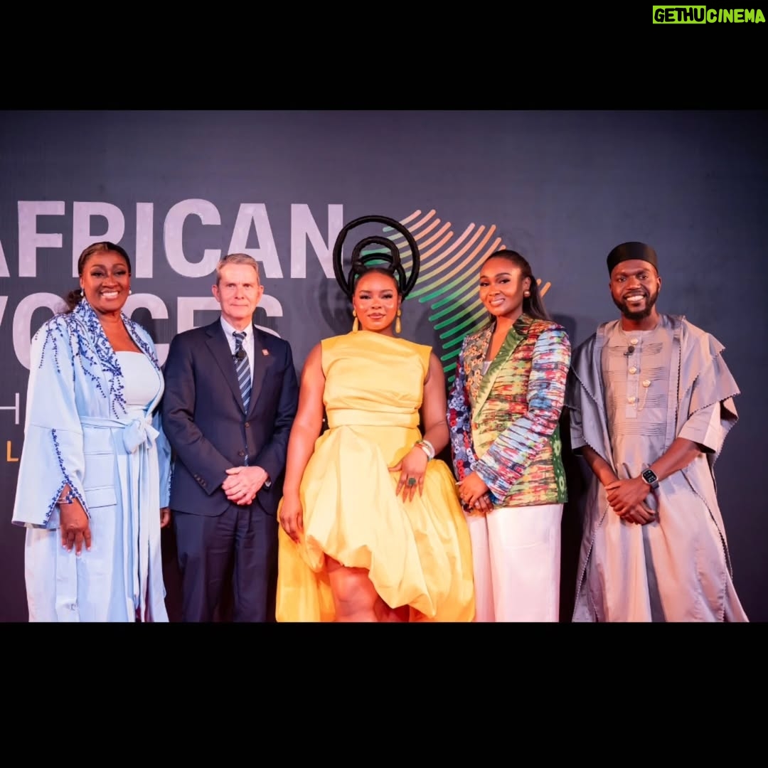 Yemi Alade - 71.5K Likes - Thank you, @CNN , for celebrating my voice and career as you mark 15 years of African Voices on this pioneer initiative where the spotlight is shared with the artists and creatives alike @cnnipr .
To my distinguished guests of the Night, thank you for honoring my invitation! You know I give the best hugs 🥰🤣
A night was had ✨️✨️
To the brilliant Host @larrymadowo ...YOU ROCK MARAFIKI!