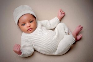 Yetunde Barnabas Instagram - When I say time is so fast believe me it is oooo
See who is One Month Old Today😁 GEMMA IREMIDE TOLANI OLAYINKA. 
I still remember when your daddy and myself held you in our hands for the first time, it was the most beautiful feeling mixed with emotions. Oh my precious baby can’t wait for you to grow up already o lol, you make me Right, and I will forever Cherish you my Mini me….❤️💎I pray you grow in wisdom, knowledge and understand in Jesus Mighty Name. 🙏🏻