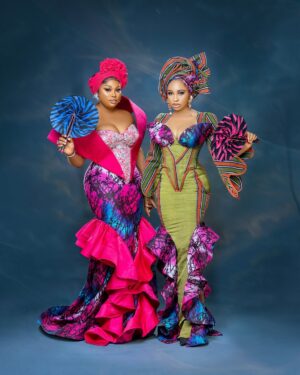 Yetunde Barnabas Instagram - This is how the QUEEN Showed up for OWAMBE THIEVES 🩷🩷🩷🩷🩷🩷🩷🩷
OWAMBE THIEVES in all cinemas from April 18th guys come out massively for it😍
:
Dress: @daradam_outfitofficial 😍
Photography: @jubrilperspective 
Mua: @lades_touch