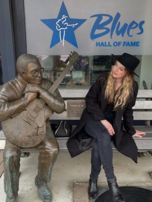 ZZ Ward Instagram - Had some fun in Memphis last week visiting Sam Phillips recording studio and the Blues Hall of Fame Museum. So wonderful to see so many blues artists I grew up listening to honored as they should be❤️ also got low key obsessed with Jesse Mae Hemphill #dirtyshine