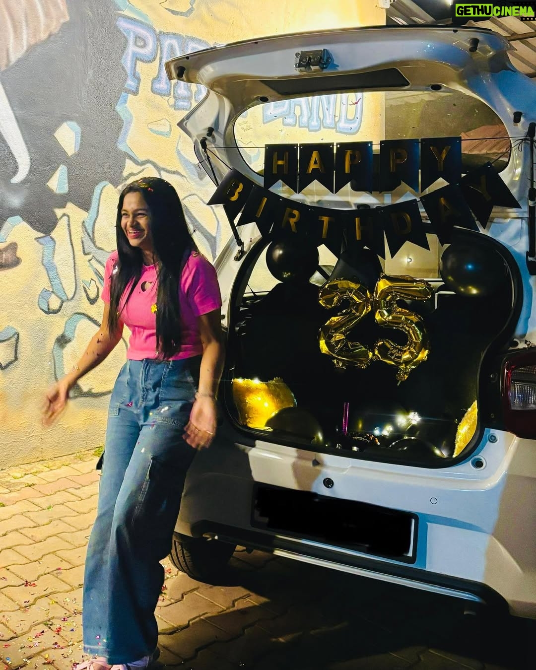 brunda Prabhakar - 8.2K Likes - Alright, here’s my official birthday dump! 🍰🎉
Too many cakes (I might be rolling for the next week, but totally worth it), and I’m surrounded by the best people—honestly, you all make life so sweet. My heart is full, my stomach is…well, a little full too, but in the best way. I’m pretty sure I’ve hit my sugar limit for the next decade, but every bite was worth it.
Special mention to all my fanpages - Thanks for making me feel special and celebrating me from past one month
Huge thanks for all the birthday wishes, mentions, and love—honestly, I didn’t get a chance to reply to everyone, but trust me, every single message made my day even more special.
Thanks for making it unforgettable—here’s to the drive, the laughs, and of course, the cakes. Grateful beyond words!
#BestBirthdayEver #CakeOverload #GratefulHeart #brundaprabhakar #birthday #happybirthday #25 #25thbirthday #grateful