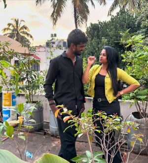 brunda Prabhakar Instagram - Happy birthday gggg…!!!!
All good wishes n luck 🫶
Hopefully this year 🤞🤞
 we end up going to the place where we want to 😎😎
Believe in urself trust me ur wowww😂😂🤍🤍
.
.
#gotyourback #dkd #zeekannada #dance