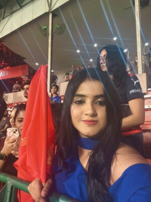 jhanvi R Instagram - Rcb vs csk … 

Jai rcb @sureshraina3 @virat.kohli