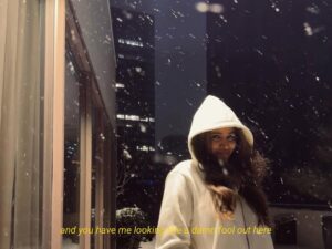 monisha Vijaykumar Instagram - PoV : life as a movie with subtitles 🤍✨