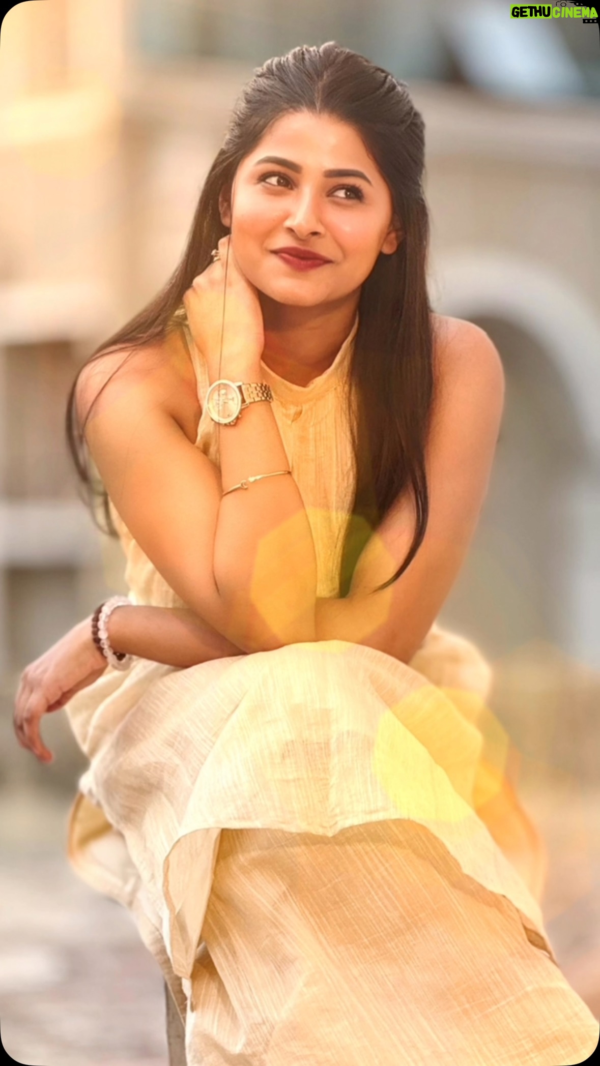 monisha Vijaykumar - 28.6K Likes - Stepped out wearing something I designed after so long…..feels good 🩷