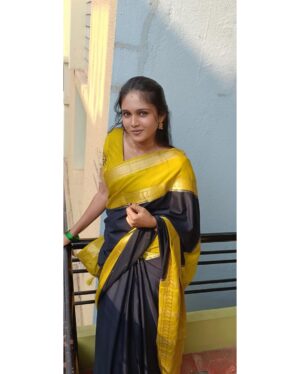 poorvi acharya Instagram - Saree 🖤💛
.
.
.
#dboss #poorvi_acharya456 #karunada_shootout #gowdru_haida #nammkarnatakaphotographers #karnataka #karnatakatourism #travelkarnataka #karnataka_one #karnataka_ig #nammkarntaka #travelphotography #photography #karnataka_focus #natgeo #hampi #kannadanadu #wanderlust #bengaluru #travelblogger #indianphotography #travelindia #trellingbangalore #realkarnataka #karnatakapictures #incrediblekarnataka #incredible_shivamogga #beautiful_malenadu #mysuruonline
