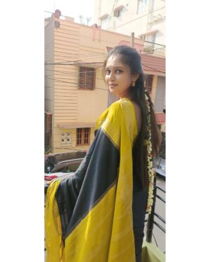 poorvi acharya Instagram - Saree 🖤💛
.
.
.
#dboss #poorvi_acharya456 #karunada_shootout #gowdru_haida #nammkarnatakaphotographers #karnataka #karnatakatourism #travelkarnataka #karnataka_one #karnataka_ig #nammkarntaka #travelphotography #photography #karnataka_focus #natgeo #hampi #kannadanadu #wanderlust #bengaluru #travelblogger #indianphotography #travelindia #trellingbangalore #realkarnataka #karnatakapictures #incrediblekarnataka #incredible_shivamogga #beautiful_malenadu #mysuruonline