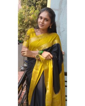 poorvi acharya Instagram - Saree 🖤💛
.
.
.
#dboss #poorvi_acharya456 #karunada_shootout #gowdru_haida #nammkarnatakaphotographers #karnataka #karnatakatourism #travelkarnataka #karnataka_one #karnataka_ig #nammkarntaka #travelphotography #photography #karnataka_focus #natgeo #hampi #kannadanadu #wanderlust #bengaluru #travelblogger #indianphotography #travelindia #trellingbangalore #realkarnataka #karnatakapictures #incrediblekarnataka #incredible_shivamogga #beautiful_malenadu #mysuruonline