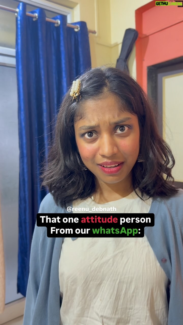 reenu Debnath - 684.3K Likes - I dare you to tag her/him 🤣🤣👺
.
.
.
.#fypシ #explore #instagramreels #relatable #funnystory #explorepage #reelsviral #reels #relatablememe #attitude #viralmeme #trend #comedyvideos #reenudebnath #reelkarofeelkaro #reelitfeelit