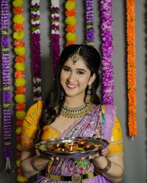 saakshi sb Instagram - Cuz deepavali vibe is still on🪔😉