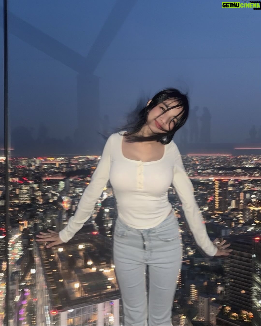 uwudracu - 9.7K Likes - Shibuya sky was cute, until i showed up