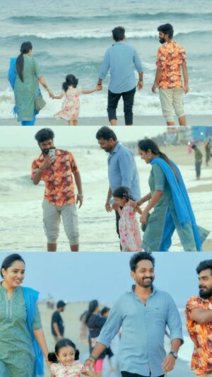 vj Santhiya Instagram - என் உயிரின் மெல்லிசையே 💙🫂😍

Family Forever ❣️

Full Video Link - Bio 👇👇
Family Forever 💙 Episode 05 - FilmDude YouTube Channel 🙌🙌

#love #family #song #montage #beach #familytime❤️ #mama #akka #machan #pappa #webseries #shortfilm #outing #memories #forever #filmdude