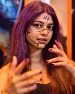 yashashree rao Instagram - Domain expansion 😌😉

Makeup by : @tanveeingle 
Hair by : @vinayak_makeup 
Shot by : @hritikhrn 

#instagram #explore #explorepage #fyp #foryou #anime #cosplay