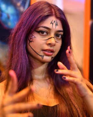 yashashree rao Instagram - Domain expansion 😌😉

Makeup by : @tanveeingle 
Hair by : @vinayak_makeup 
Shot by : @hritikhrn 

#instagram #explore #explorepage #fyp #foryou #anime #cosplay