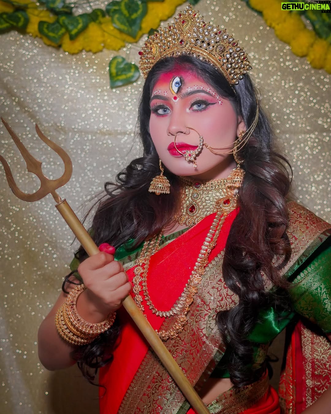 Aarti Sahu - 127.6K Likes - नवरात्री माता रानी 9 स्वरूप 🙏🔱✨🪷 @itsaartisahu 

💄 @rubysharmamakeovers13 
🎨 @work_by_vortex 

#jaimatadi #durga #navratri