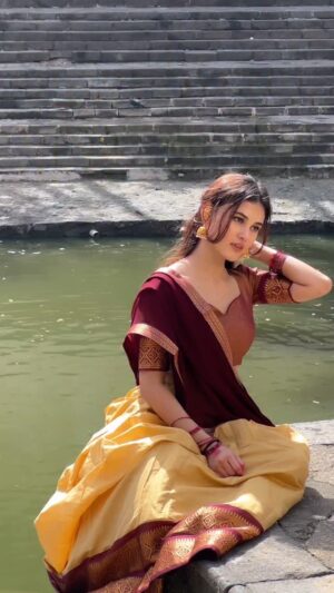 Aayushi Verma Instagram - Some bts from the shoot! ❤️