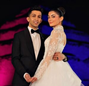 Abeer Sabry Instagram - الف مبروك ليلي زاهر وهشام جمال احلي عروسه وعريس في الدنيا ربنا يسعدهم ويهنيهم كانت ليله جميله اوي كلها حب وسعاده مبروك اخويا الغالي احمد زاهر ابو العروسه وحبيتي هدي ان شاء الله ايامكم كلها افراح وتفرحوا باولادهم ❤️❤️❤️🙏🙏 @ahmedzaherofficial1