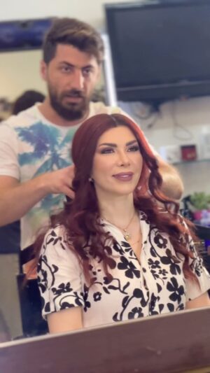 Abeer Shams Al-Deen Instagram - عنااا  ماتخافي 😌 شعرك رح يطلع خرافي 😍
نجمتنا القمر عبير ⭐️⭐️