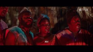 Adebimpe Oyebade Instagram - Presenting the official trailer of our film LISABI - The Uprising
The time to REVOLT IS NOW!
a story of freedom, oppression and collaborative energy.
This means the world to me, producing a movie of this magnitude, being responsible for the crème de la creme of the industry on set, crossing Ts and dotting Is, now the movie is here.
Be the first to stream it when it lands on Netflix on the 27th, trust me, this one is for you and everyone who loves historical content.
Lisabi is here… Embrace it
Directed by @niyi_akinmolayan
Executive Producer @adedimejilateef
Produced by @mo_bimpe
#Lisabi De!
#Ominira De!