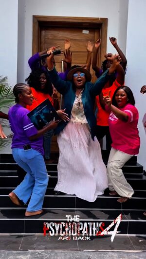 Adebimpe Oyebade Instagram - Oncho o!😅 We’re getting closer to THE PSYCHOPATHS Final Saga Season, and the energy is now at 100%! 💃🔥
We’ve all been waiting for this!
The drama, the action, the twists, it’s all coming!
Are you ready?
Because this isn’t just another season…
It’s the FINAL one.
Drop your guess for the release date in the comments, you might be right!😃
Get ready. It’s almost time!💃