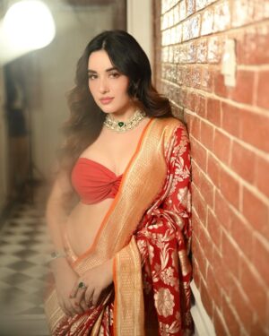 Aditi Budhathoki Instagram - ❤️🧿
Wearing: @turanya.nepal
Styled by : @sarinabudathoki
Jewellery: @rubans.in
@kakali_das_photography