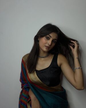 Aditi Tripathi Instagram - Saree can make you more prettier 🖤
@iaditipandit 
.
.
#aditipandit #photooftheday