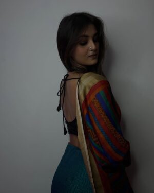 Aditi Tripathi Instagram - Saree can make you more prettier 🖤
@iaditipandit 
.
.
#aditipandit #photooftheday
