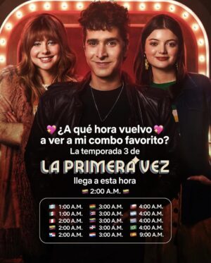 Adriana Arango Instagram - Estamos a pocas horas 🕣🕦🕥 de la tercera temporada de #LaPrimeraVez @netflixlat @netflixcolombia