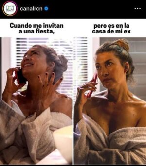 Adriana Arango Instagram - Jajajajaja @canalrcn ¿quien así con los planes de hoy viernes?