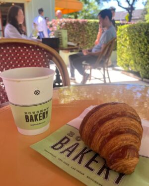Adriana Ferreyr Instagram - Happy Sunday! Best Croissant in town! ❤️