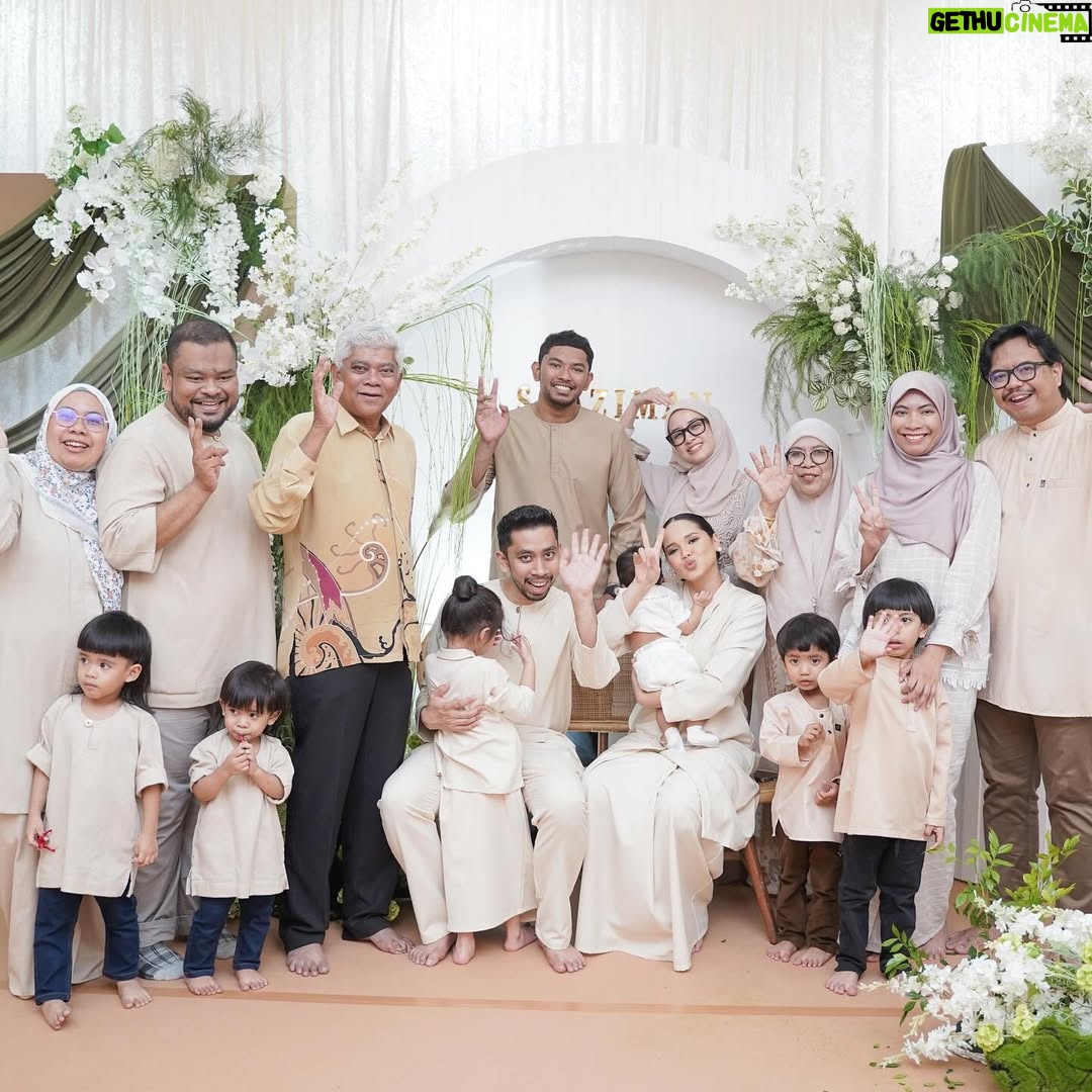Ain Edruce - 31.3K Likes - 9/8/2025,
-Majlis Aqiqah Shaziman-
Semoga awak membesar sihat dan dengar cakap mummy and daddy ok🙏🏻🙏🏻🙏🏻
Dalam majlis aqiqah pun sempat mummy celebrate beday hahaha
Thank you semua❤️
📸: @irymaidris
Pelamin : @_pretty.little.events