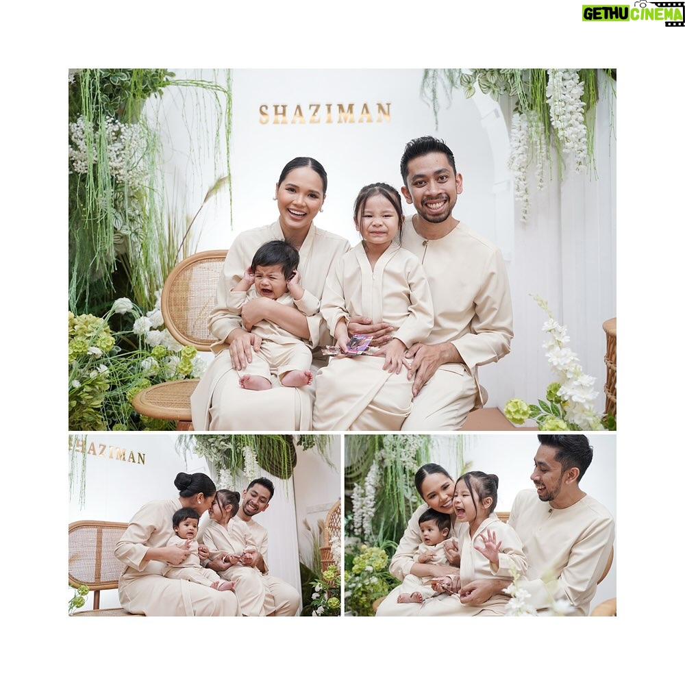 Ain Edruce - 31.3K Likes - 9/8/2025,
-Majlis Aqiqah Shaziman-
Semoga awak membesar sihat dan dengar cakap mummy and daddy ok🙏🏻🙏🏻🙏🏻
Dalam majlis aqiqah pun sempat mummy celebrate beday hahaha
Thank you semua❤️
📸: @irymaidris
Pelamin : @_pretty.little.events