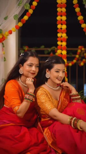 Aisha Siddiqui Instagram - From casual vibes ➝ Marathi mulgi tribe 💃
.
.
.
.
.
Videography: @prajwal_photography_o ❤️
Editing: @mayankrsdanu 😍
.
.
.
.
.
GanpatiBappaMorya #GaneshChaturthi #GanpatiCelebration #FestiveVibes #TraditionWithStyle #MarathiMulgi #NauvariLove #EthnicVibes #IndianTradition #MarathiSwag ##MarathiMulgi #NauvariLove #EthnicVibes #IndianTradition #transitionreel #instagram #instateel #reeloftheoccassion 

Special Thanks to @karansharmaa_official for lovely direction 🥳