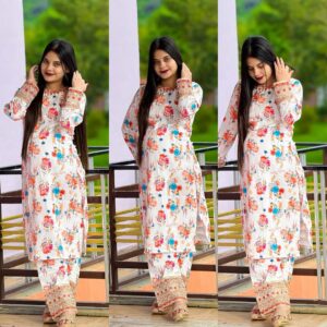 Akshita Khera Instagram - 🤍💙
Suit by👉🏻 @girls_stylish_wears_