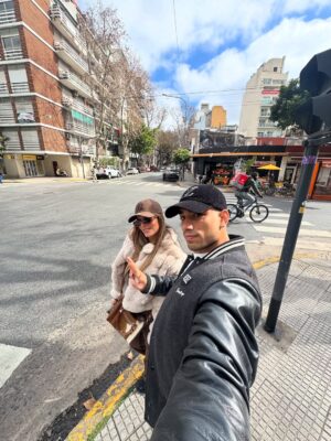 Alejandra Baigorria Instagram - āØBuenos Aires con mi esposa, pasĆ”ndola genial, viviendo y coleccionando mĆ”s experiencias. Viajar y trabajar contigo es lo mĆ”ximo, porque cada lugar se disfruta el doble a tu lado. šāļøš¦š·