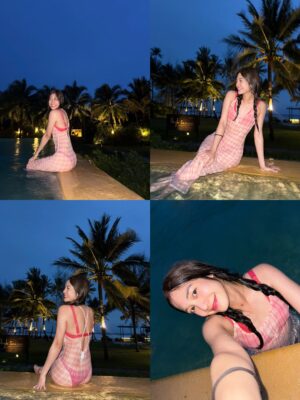 Alisa Kunkwaeng Instagram - August Energy💖🏝️☀️ ตื่นเต้นได้ไปทะเล ไปติดเกาะในรอบปี ตื่นตี4 ขับรถไปขึ้นเรือ เจอพายุ เมาเรือ เมาสองแถว เมามอเตอร์ไซด์ พอมาถึงเกาะมีแดด ฝนนิดๆ เลยแช่น้ำตั้งแต่บ่ายๆจนเย็น ขากลับรูทเดิม สองแถว เรือ และขับกลับอีก 5 ชั่วโมง เพื่อนที่นั่งข้างๆหลับสบายสุด และอาหารอร่อยมาก แฮปปี้ ขนของไปเหมือนไป7 วัน 😂😂 อยากไปอีกแล้วอ่า
.
#kohkood #kohkoodisland #trad #beachvibe #islandvibes #มะปรางอลิสา